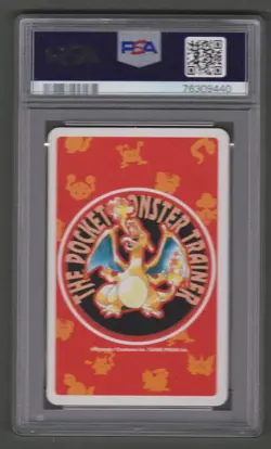 1996 Pokemon Red Playing Cards 026 Riachu 3 Of Diamonds PSA 9 - Image 2