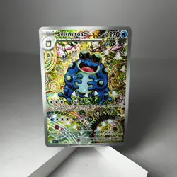 Pokemon Black Bolt: Seismitoad 105/086 Illustration Rare - Pack Fresh (NM) - Image 5