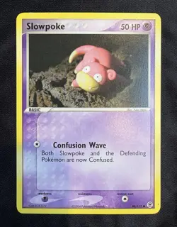 Pokemon TCG Slowpoke #80/112 Fire Red & Leaf Green 80/112 ENG - Image 1