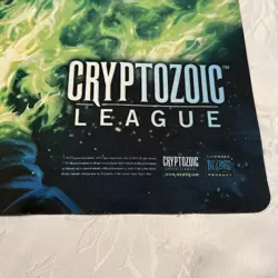 World of Warcraft TCG Cryptozoic League Green Wolf 2011 Playmat GUC - Image 4