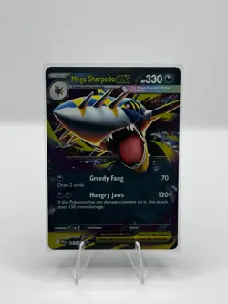 Mega Sharpedo ex 61/94 - Double Rare - Phantasmal Flames - Pokemon - NM - Image 1