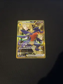Cynthia's Garchomp EX Hyper Rare Card 241/182 Destined Rivals Near Mint - Image 1