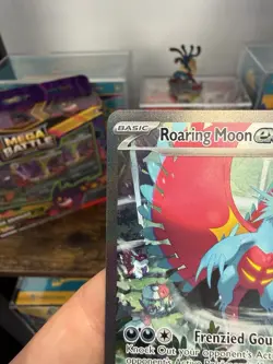 Roaring Moon EX 251/182 SIR Paradox Rift Pokemon Card - Image 2