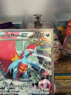 Roaring Moon EX 251/182 SIR Paradox Rift Pokemon Card - Image 3