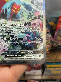 Roaring Moon EX 251/182 SIR Paradox Rift Pokemon Card - Image 5