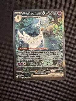 Pokemon Gardevoir EX TCG Full Paldean Fates Card Sir 233/091 NM/M Condition - Image 1