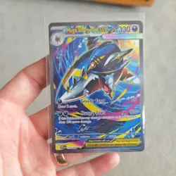 Mega Sharpedo EX 127/094 Me02: Phantasmal Flames Holo - Image 1