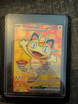 Meowth Ex 107/088 Perfect Order Pokemon Card Full Art - Image 1