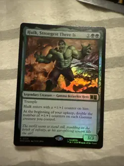 Hulk, Strongest There Is Commander: Marvel Super Heroes Foil - Image 1