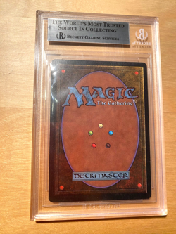 MTG Transmute Artifact Antiquities Beckett Graded 9 Mint - Image 2