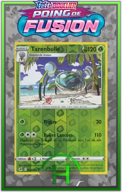 Tarenbulle Reverse - EB08:Poing de Fusion - 020/264 - Carte Pokemon Francaise - Image 1