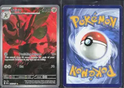 SCIZOR 205/197 ILLUSTRATION RARE OBSIDIAN FLAMES POKEMON HOLO MP - Image 1