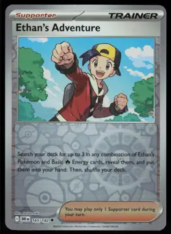 Ethan's Adventure 165/182 Uncommon Destined Rivals Pokemon Reverse Holo NM - Image 1