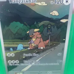 Kangaskhan 204/182 Illustration Rare Destined Rivals DRI M/NM Pokemon TCG IR - Image 2