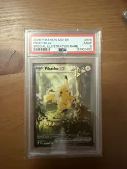 Pokemon - Pikachu Ex - Erhabene Helden 276 PSA 9 - Image 1