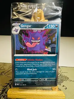 (Sealed) Gengar #050/088 - EB Games Promo - English Pokemon TCG Promo - Image 1