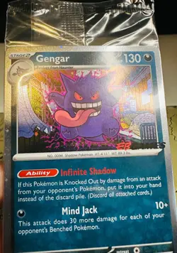 (Sealed) Gengar #050/088 - EB Games Promo - English Pokemon TCG Promo - Image 3