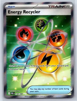ENERGY RECYCLER 108/088 PERFECT ORDER POKEMON NEAR MINT - Image 1
