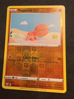 Trapinch 89/189 Common Darkness Ablaze Pokemon Reverse Holo 2020 - Image 1