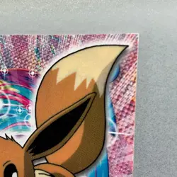 #133 Eevee Evoli ITALY Pokemon Karte Topps TV Animation Blaues Logo - Image 4