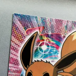 #133 Eevee Evoli ITALY Pokemon Karte Topps TV Animation Blaues Logo - Image 5