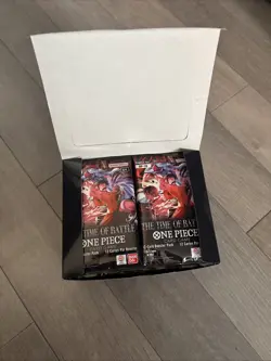 One Piece TCG OP-16 The Time of Battle English Booster Box English Unsealed - Image 2