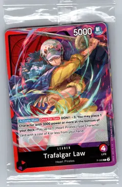 Trafalgar Law (OP10 Release Event) P-086 - One Piece Card - Sealed - Image 1