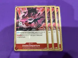 One Piece Card Game-Divine Departure Op10-019 Rare Playset English NM Regular - Image 1