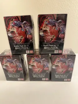 One Piece TCG OP16 Double Pack Set 11: The Time Of Battle - Image 1