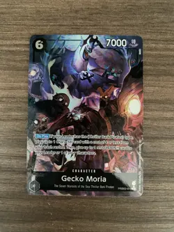 One Piece CCG Gecko Moria PRB02-013 Alt Art - English - MINT Pack Fresh - Image 1