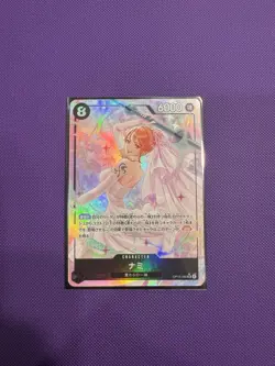 One Piece card OP15-086 SR Nami Parallel Japanese Adventure on KAMI's Island - Image 1