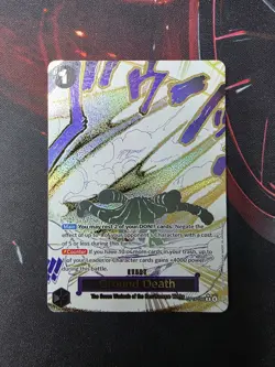 Ground Death OP14-096 Alt Art One Piece TCG Near Mint Azures Sea’s Seven - Image 1