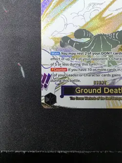 Ground Death OP14-096 Alt Art One Piece TCG Near Mint Azures Sea’s Seven - Image 2