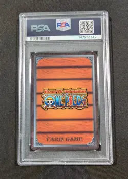 2002 Japanese One Piece CCG Holo Luffy C19 PSA 7 NM Path of the Pirate King - Image 2