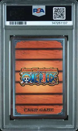 2002 Japanese One Piece CCG Holo Ace C05 PSA 7 NM Path of the Pirate King - Image 4