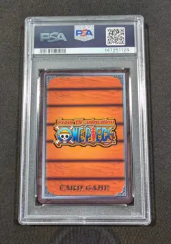 Japanese One Piece CCG Holo Zoro C02 PSA 8 NM-MT Path of the Pirate King - Image 2