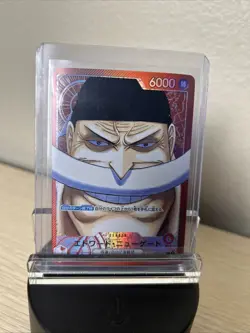 ONE PIECE Card Game Edward Newgate Parallel OP02-001 L Paramount War Japanese - Image 1