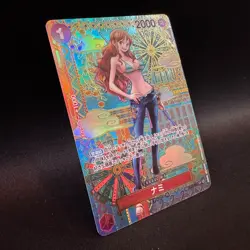 Nami SP OP01-016 R Parallel Alt Art S-KINOKO ONE PIECE Card Japanese NM - Image 3