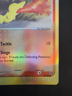 Pokemon TCG Vintage Reverse Holo Cyndaquil eReader EX Sandstorm NM - Image 4