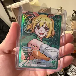 One Piece TCG Carrot OP08-021 Two Legends Leader Parallel Foil 5000 EN - Image 1