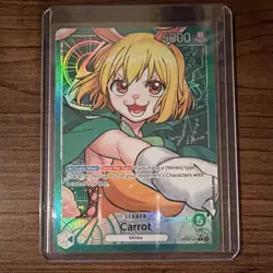 One Piece TCG Carrot OP08-021 Two Legends Leader Parallel Foil 5000 EN - Image 3