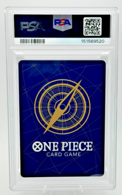 2025 One Piece OP13 EN Alternate Art #076 Divine Departure PSA 10 ENGLISH - Image 2