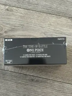 One Piece Card Game: Booster Pack (OP-16) The Time of Battle - New & Sealed Box - Image 4