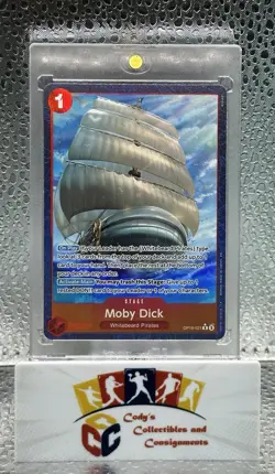 Moby Dick OP16-021 Alt Art Foil The Time of Battle One Piece English NM - Image 1