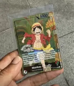 Monkey.D.Luffy Grevin - One Piece TCG - French Promo Card - Image 2