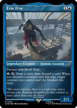 Evie Frye (Foil Etched) -Foil Near Mint MTG Universes Beyond: Assassin's Creed - Image 1