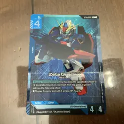 Zeta Gundam C+ ST10-002 Generation Pulse Gundam Card Game English - Image 1