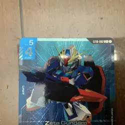 Zeta Gundam C+ ST10-002 Generation Pulse Gundam Card Game English - Image 3
