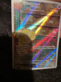 Pokemon TCG Fidough Scarlet & Violet Base Set Holo Illustration Rare 213/198 - Image 3