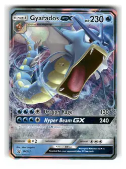 Gyarados GX - SM212 Holo Promo Sun & Moon Promo Pokemon Holo Near Mint - Image 1